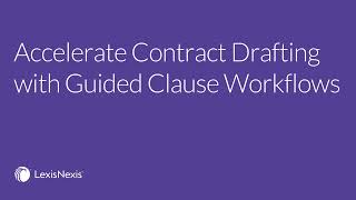 Draft a Clause in Lexis+ with Protégé