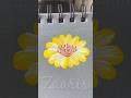 🌼WOW🌻YELLOW flower💛acrylic 🖌️🎨#shorts #viral #yellow #flowerdrawing #wow