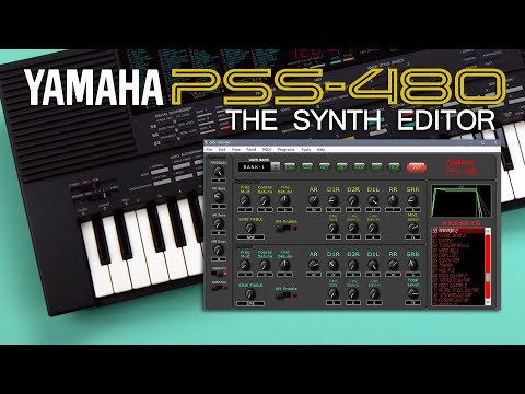 Yamaha PSS-480 - Part 3: The Synth Editor