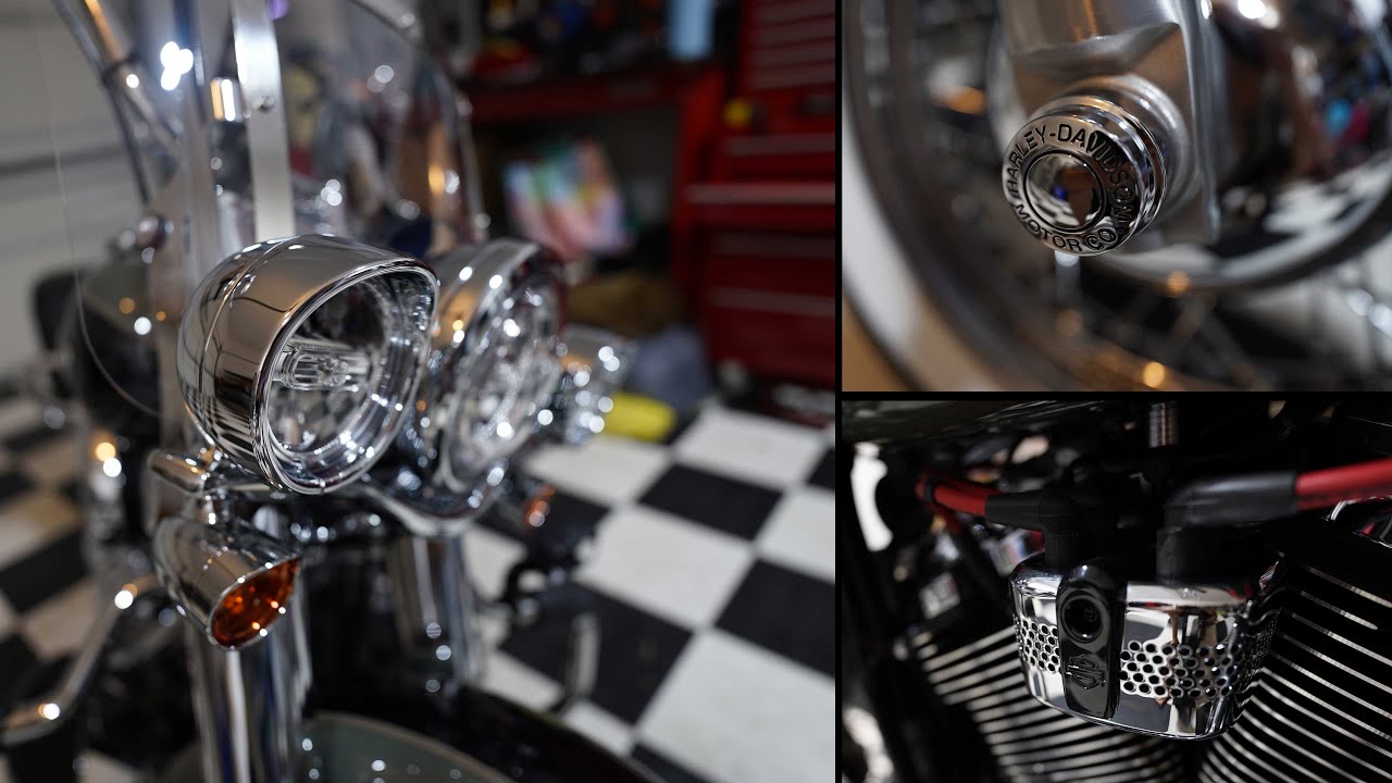 Installed Several Accessories on my 2021 Harley Davidson Heritage Classic Part 2