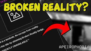 The UNOBTAINABLE Bete Noire Title in ROBLOX Apeirophobia...
