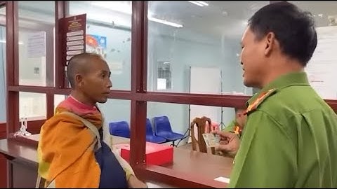 Thầy minh tuệ đi nhận cccd tại công an gia lai 🙏🙏🙏