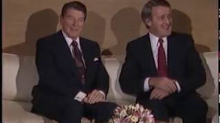 President Reagan’s Bilateral Meeting with Prime Minister Mulroney of Canada on October 24, 1985