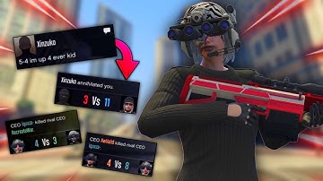 This TRYHARD Had A Crazy EGO & Called Me Out For A 1v1 And Got HUMBLED IN GTA5 ONLINE 