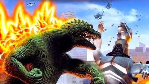 Godzilla: Destroy All Monsters Melee Adventure Mode All Monsters