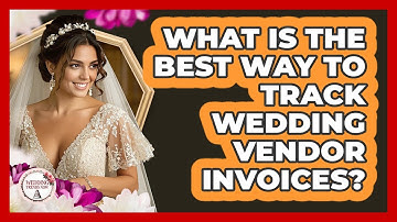 What Is The Best Way To Track Wedding Vendor Invoices? - Wedding Trends Now