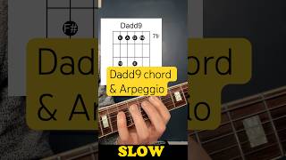 Dadd9 chord and arpeggio #guitarlesson #guitararpeggios #guitararpeggio #guitarchord  #guitarchords