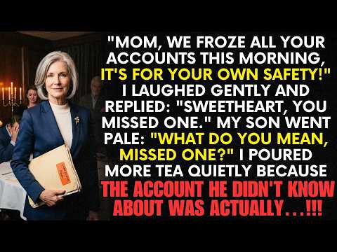 My Son Said: "Mom, We Locked All Your Accounts."— My Reply Made My Son Turn Pale