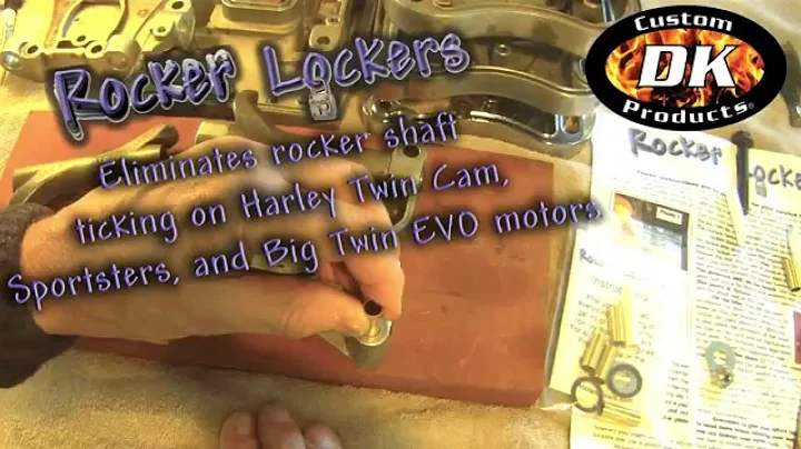 Rocker Lockers for Harley Twin Cam, Sportster and BT EVO from DK Custom
