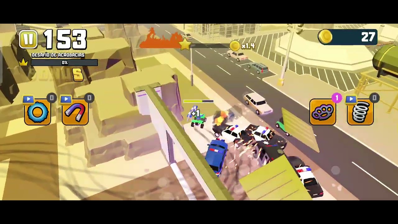 Mucho caos y una moto de la muerte?