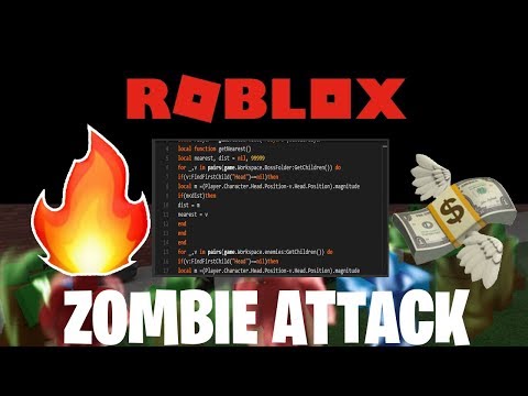 Roblox Zombie Attack Script Pastebin Youtube - roblox zombie attack script pastebin hack roblox codes free 2019