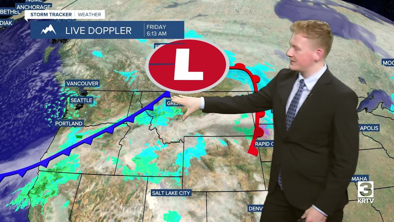 High winds peak this afternoon, a sunny and calmer weekend ahead ...