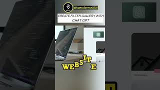 Filter Image Gallery with ChatGPT Using HTML & CSS! #chatgpt #filtergallery #shorts