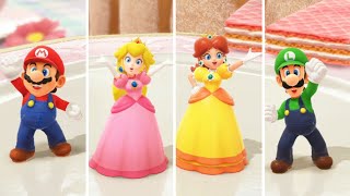 Mario Party Superstars Peach's Birthday Cake Mario vs Peach , Daisy & Luigi