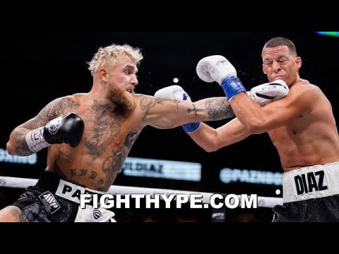 JAKE PAUL VS. NATE DIAZ FULL FIGHT ROUND-BY-ROUND COMMENTARY & LIVE WATCH PARTY