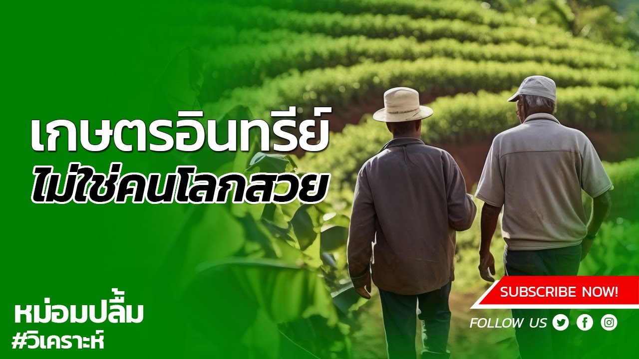 เกษตรอินทรีย์ไม่ใช่คนโลกสวย