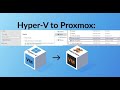 Step-by-Step Guide to migrate Hyper-V VMs to Proxmox VE