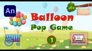 Creating a Fun Balloon Pop Game Using Adobe Animate and ActionScript 3: Part 1 screenshot 5