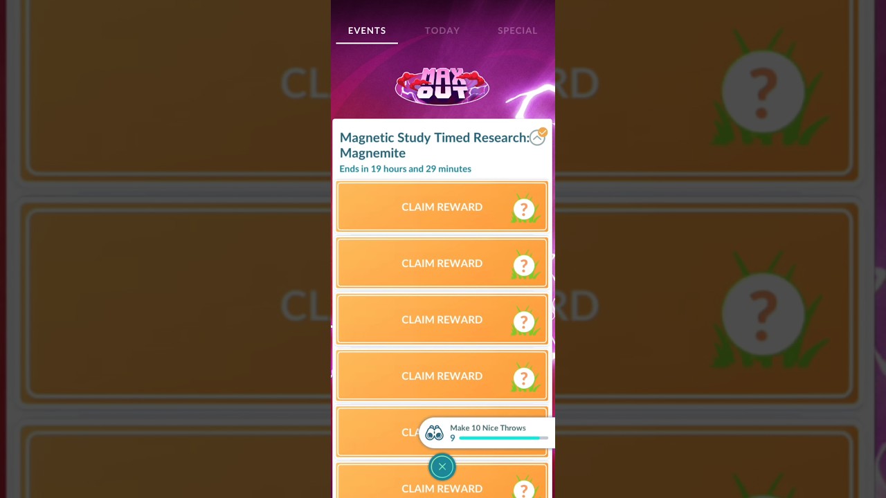 Shiny Magnetic Study Timed Research : Magnemite 🧲✨ 