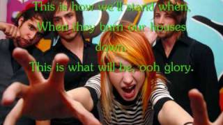 Paramore - Let The Flames Begin with lyrics