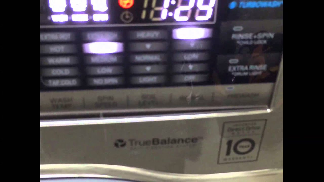 LG WM8000HVA WASHER REVIEW - YouTube