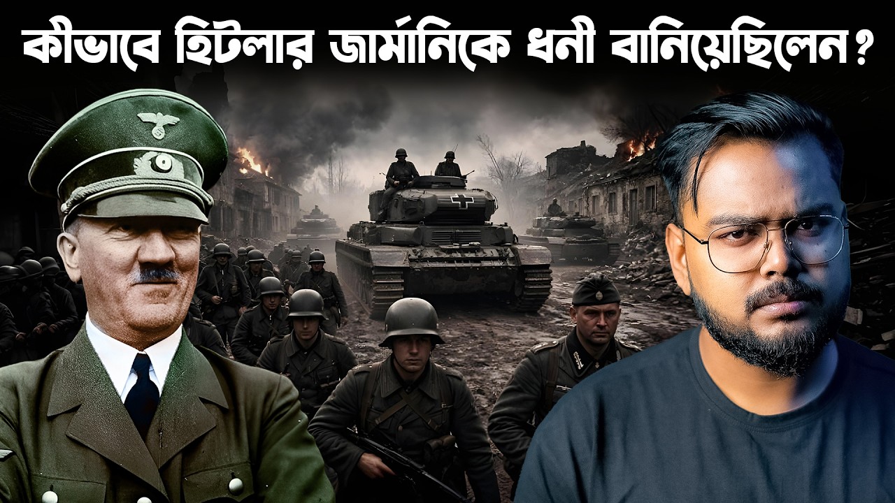 হিটলার কীভাবে জার্মানিকে শক্তিশালী বানিয়েছিলেন ? How Hitler Rebuilt Germany after WW1 ?