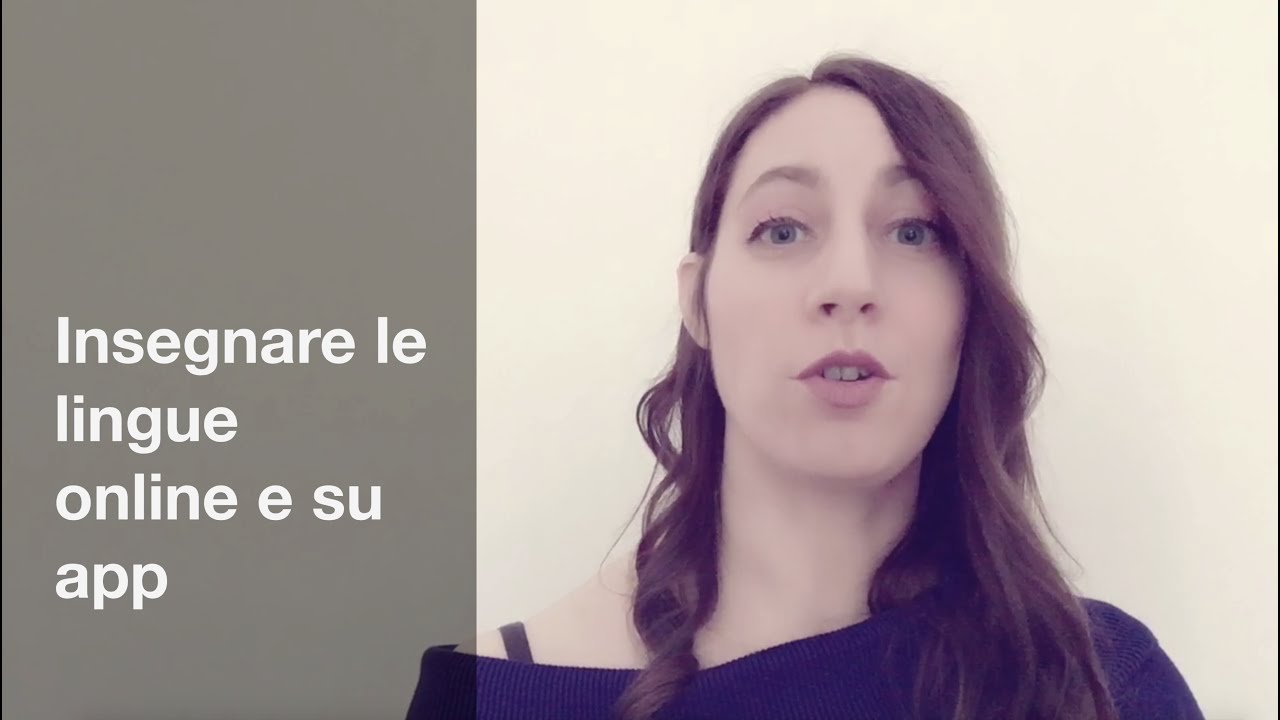Insegnare le lingue online e su app
