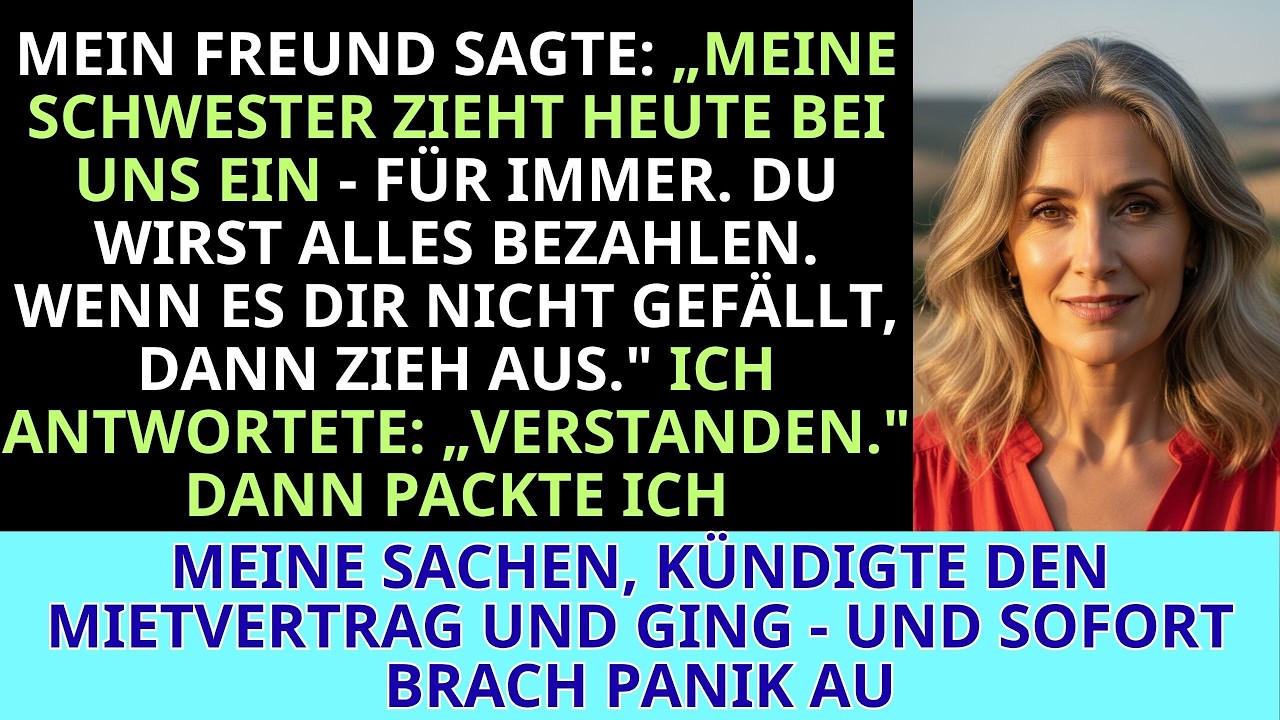 Ich sagte kein einziges Wort, als Ralf mir an einem verregneten Dienstag in Köln die Tür aufriss und grinste: „Seine Schwester ziehe heute dauerhaft bei uns ein.“ Er stellte seine Kaffeetasse ab...