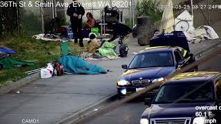 Everett Tweaker Cam: Johnny Z Giving Water to Everyone &Gandalf is Back&Zippy( maybe)Talks to JZ
