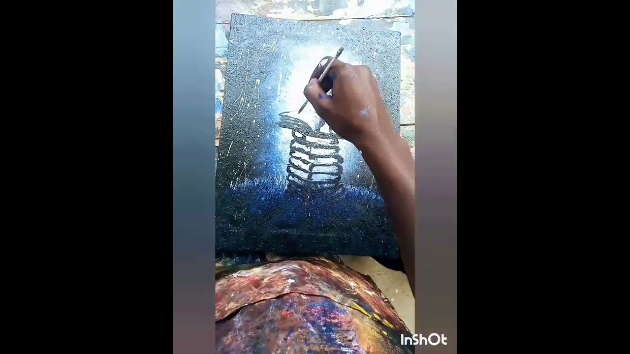 How I drew my new knowledgeable painting