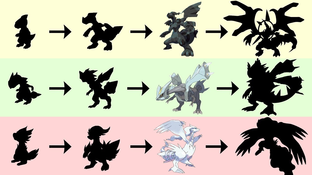 Reshiram Evolution Chart