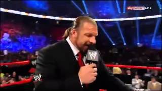 WWE Summerslam 2012  Triple H Vs Brock Lesnar Promo HQ