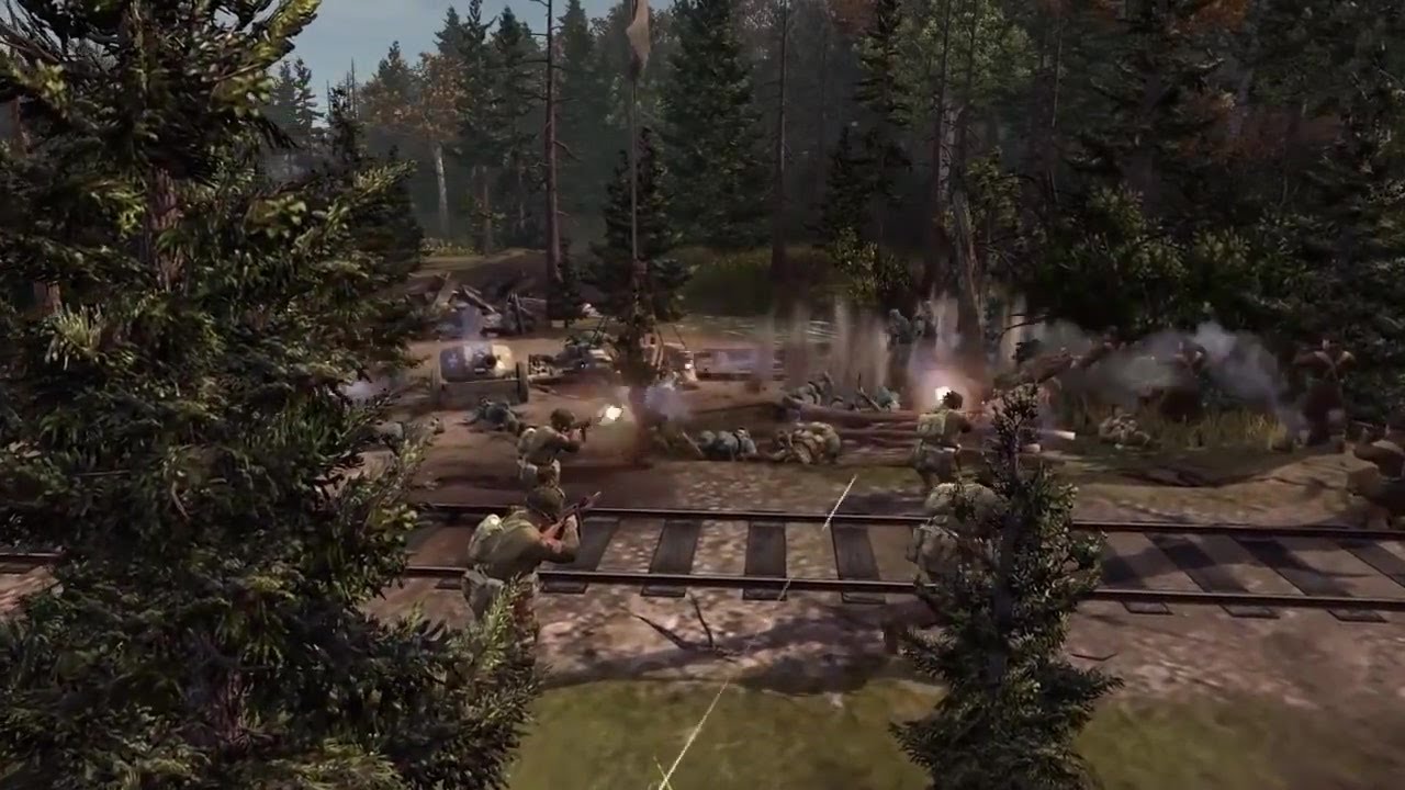 Company of Heroes 2 | Game Movie | Plan for the western front | - YouTube