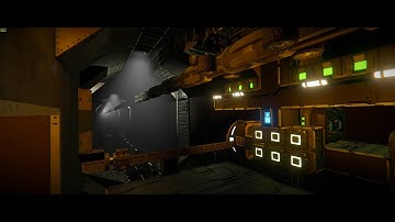 Space Engineers USG Ishimura Project 2 - Bridge Progress - Comms Array and shuttle