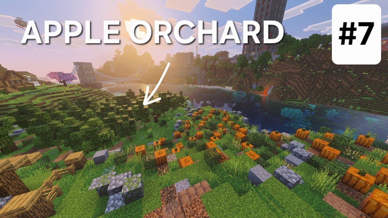 Building an Apple Orchard and Pumpkin Patch | Moss Mountain Ep. 7