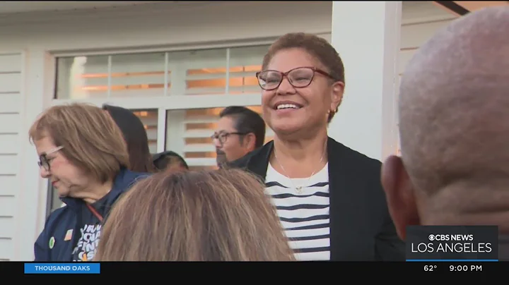 Rep. Karen Bass not concerned about new poll numbe...