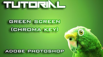 How To- GreenScreen in Adobe Photoshop (Chroma key)