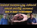 How to make vermicompost sinhala සාරවත් වගාවකට කලු රත්තරන් හෙවත්  ගැඩවිල් පොහොර gedavil pohora