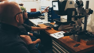 New system for measuring our production parts with optical measurement technology by Keyence