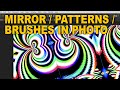 How To Use Affinity Photo Brushes With Patterns / Mirror Filter For Amazing Designs