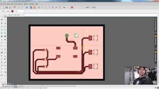Ep:9 Autodesk Eagle: Finish the first PCB with Gerbers