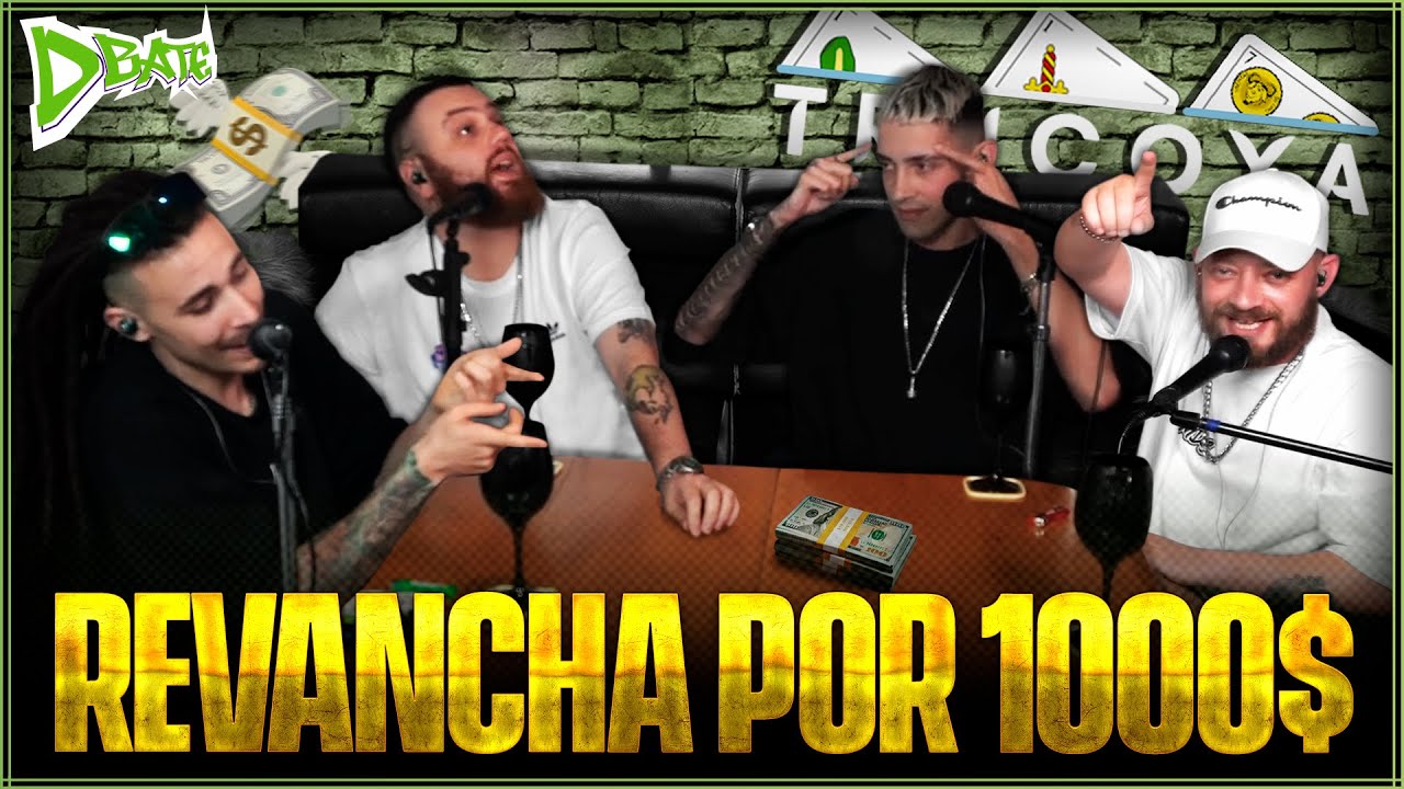 LA REVANCHA: DBATE vs RAPPAZ - TRUCO POR 1000 PUNTOS VERDES 💵