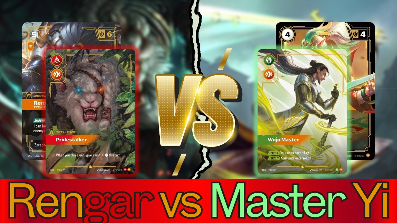 THESE SET 3 CARDS ARE CRAZY!! Rengar vs XP Yi | Riftbound Utrecht ...