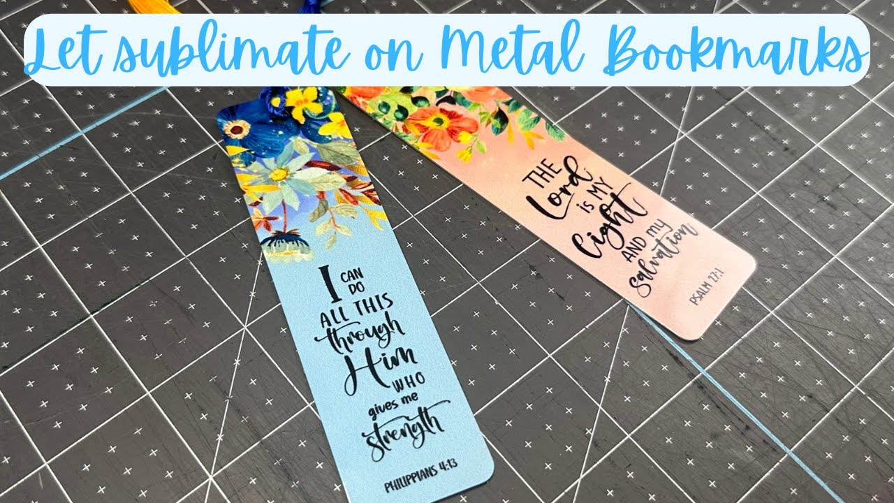 Сублимация на металлической закладке