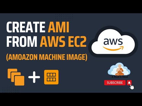 Create custom Amazon Machine Images AMI from an EC2 instance |  Amazon Machine Images | Creating AMI