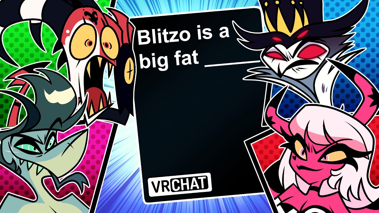 Blitzo is EXPOSED in Helluva Cards Against Humanity!