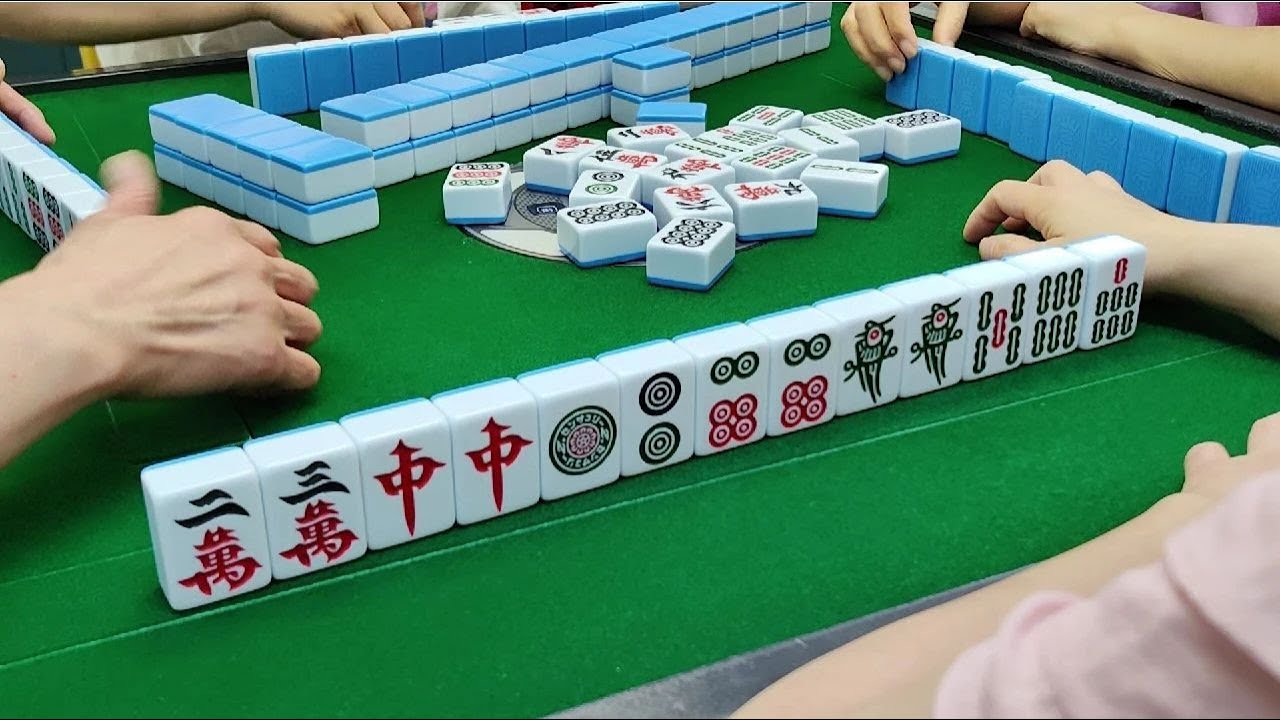 红中麻将之赌神争霸六,双红中又见双红中,红中这是你家的了 - YouTube