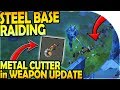 RAIDING The STEEL BASE - METAL CUTTER in WEAPON UPDATE - Last Day On Earth Survival Update 1.8.7