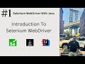 #1. Introduction To Selenium WebDriver | Java 11 | Selenium 4 | #selenium #java
