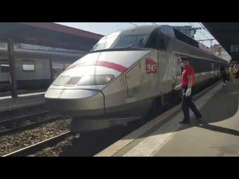Couplage TGV MILAN/ANNECY-PARIS en gare de Chambéry